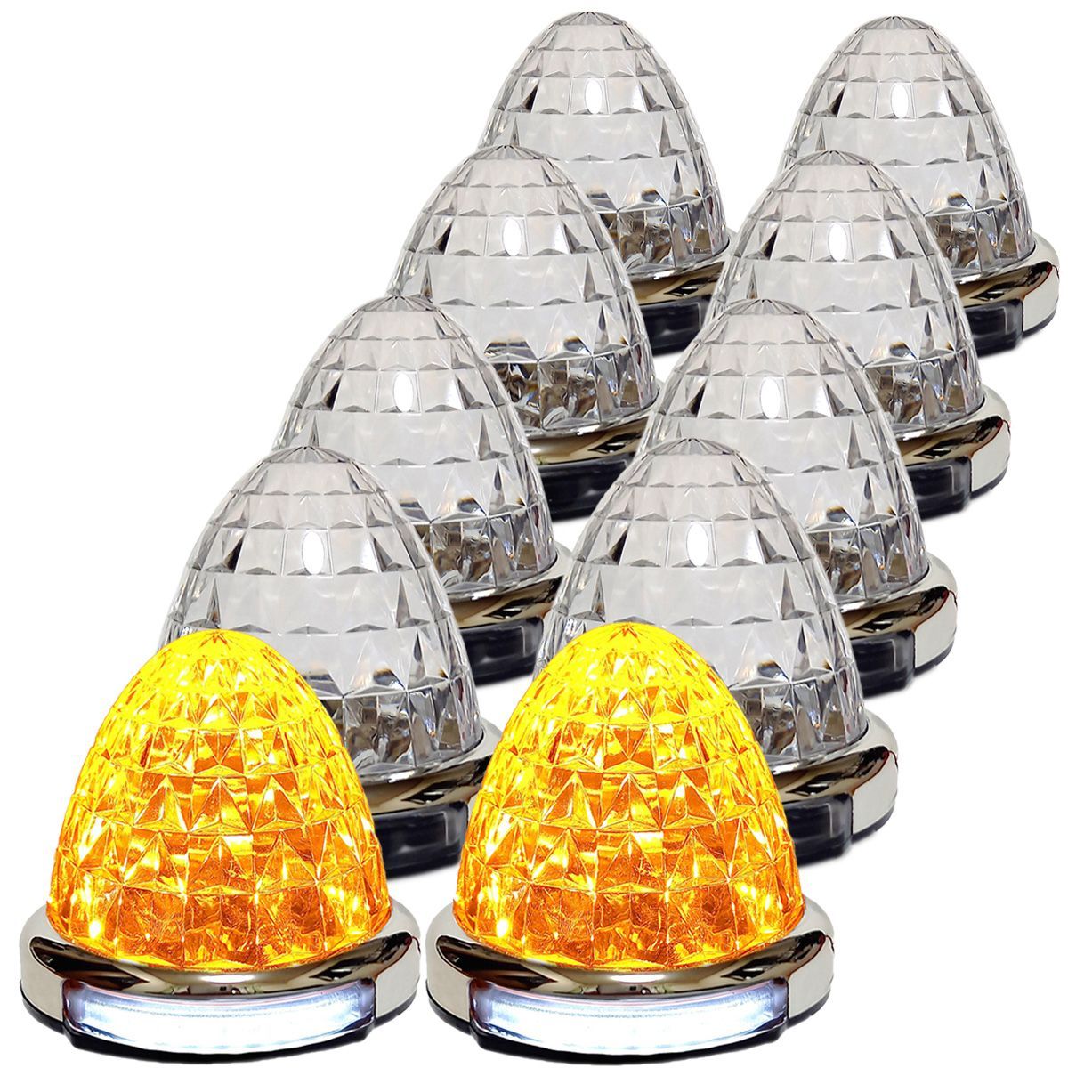 送料無料】ハマー H2 ウインカー パーキングシグナル アンバー