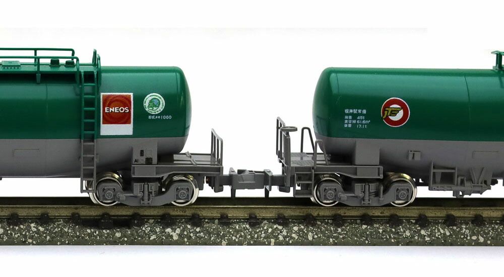 タキ1000（後期形） 日本石油輸送 ENEOS エコレールマーク付 8両セット