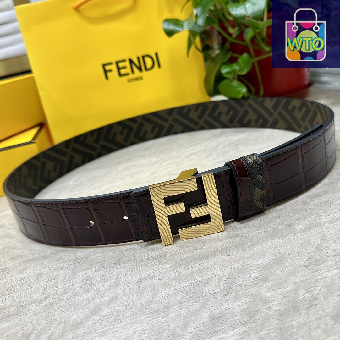 フェンディ(FENDI) ベルト ズッカ リバーシブル フェンディ FENDI