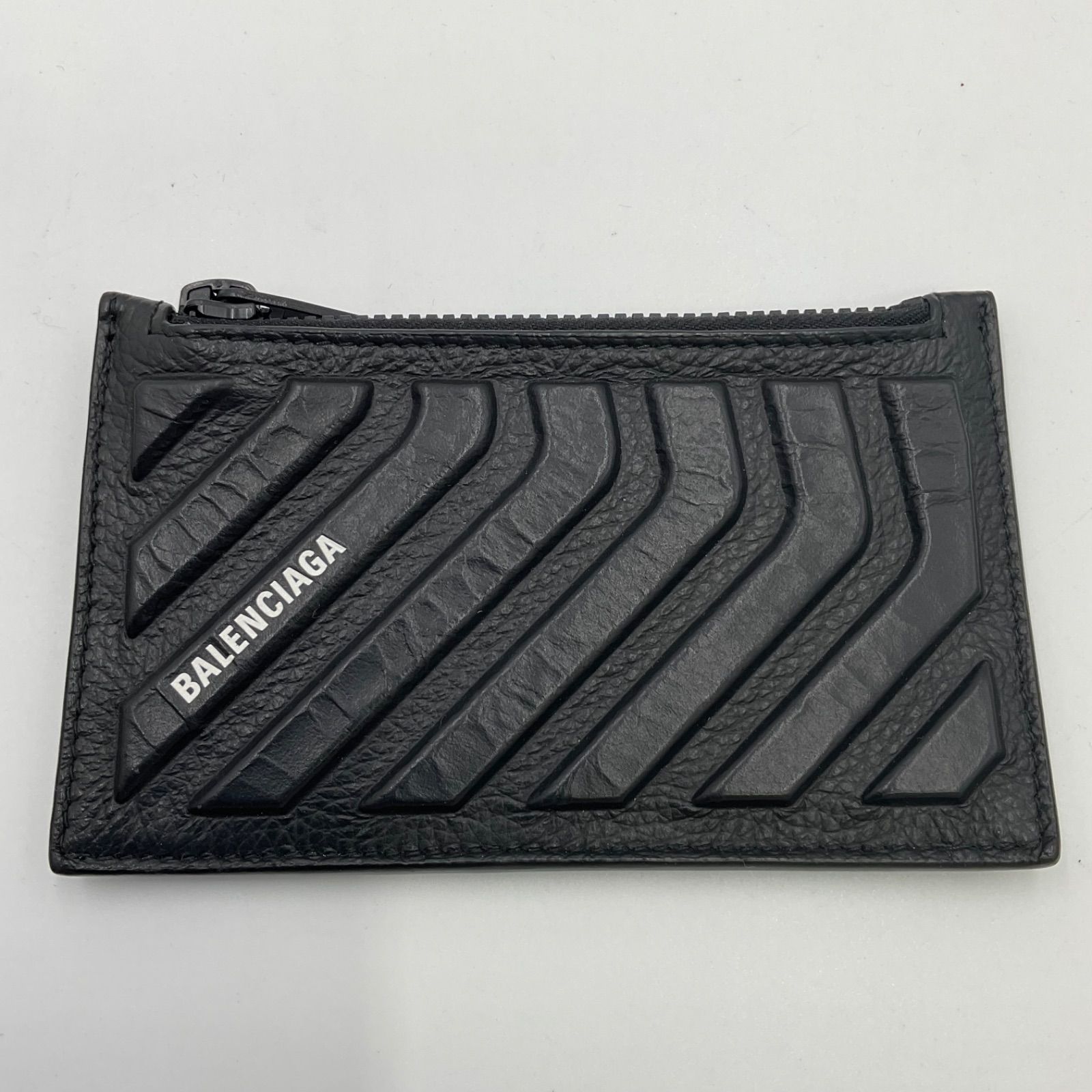 Balenciaga Car ロング&amp;カードホルダー グレインカーフスキン バレンシアガ BALENCIAGA メンズ CAR ロングコイン＆カードホルダー