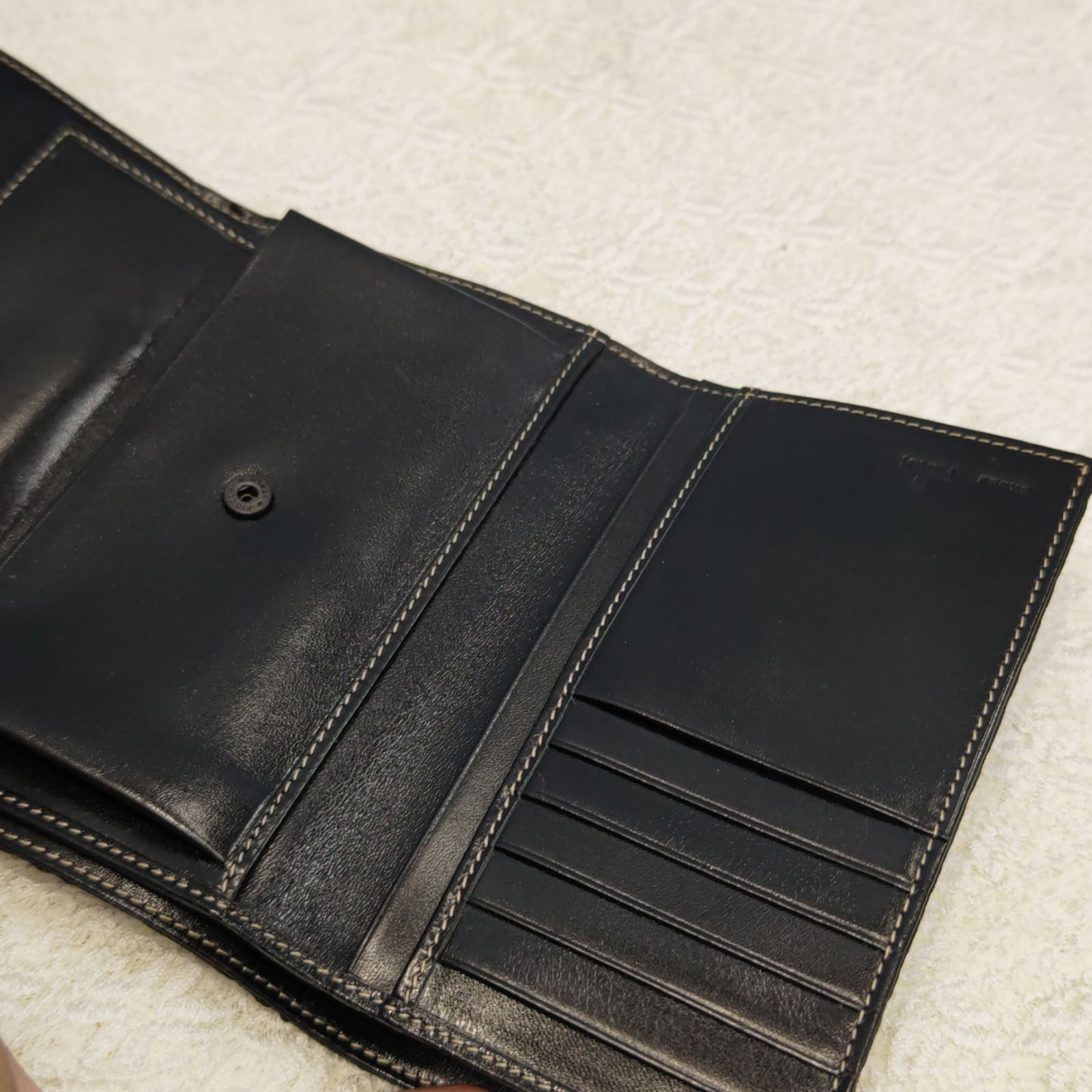 S92859 FENDI フェンディ 長財布 ズッキーノ ブラック