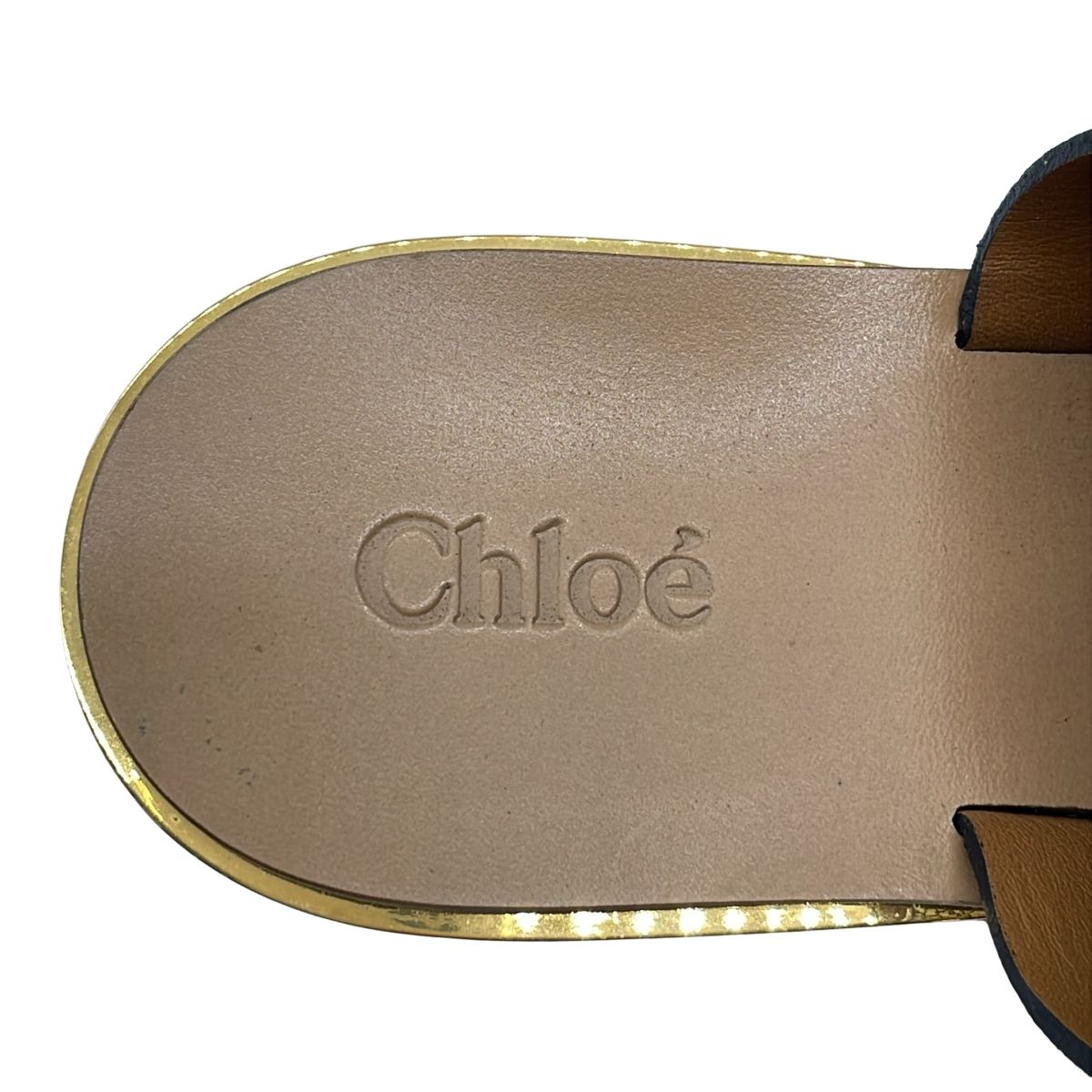 最終値下げ】クロエ Chloe コルク ウェッジソール フリンジ