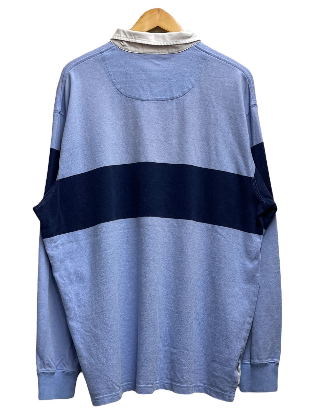 Polo by Ralph Lauren ラガーシャツ XL ネイビー/ホワイト Polo Ralph Lauren ラガーシャツ ネイビー/ホワイト - メルカリ
