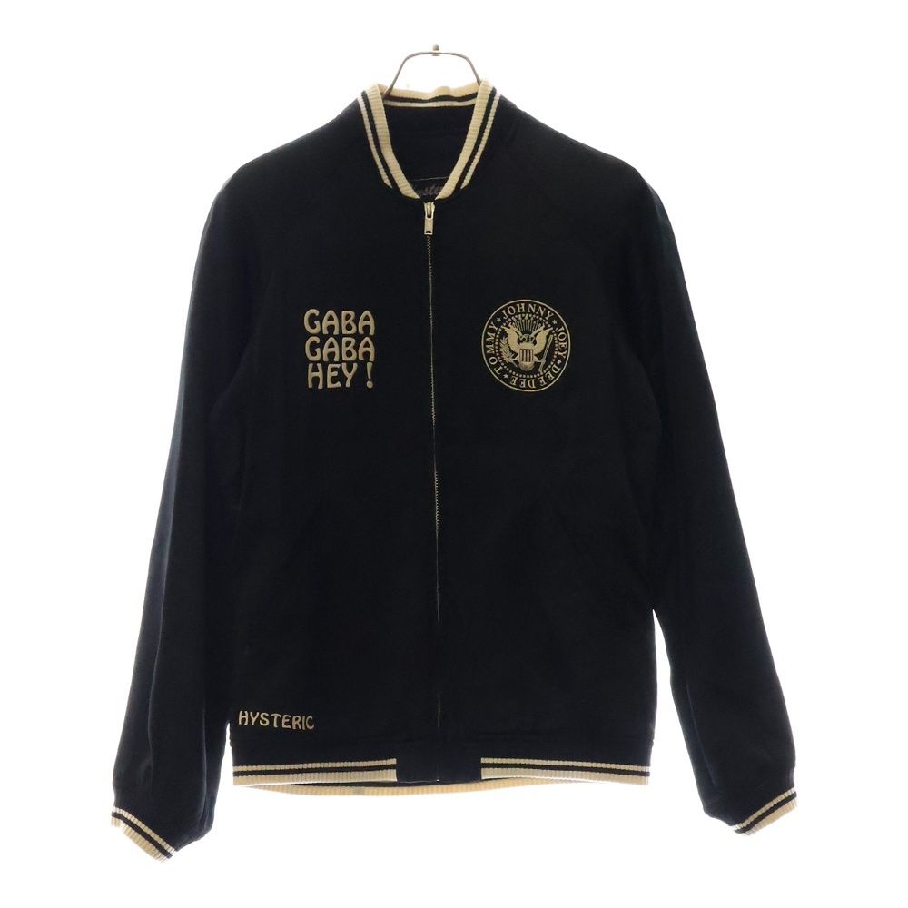 【美品】ラモーンズ Ramones スタジャン HYSTERIC GLAMOUR (ヒステリックグラマー) RAMONES ラモーンズ