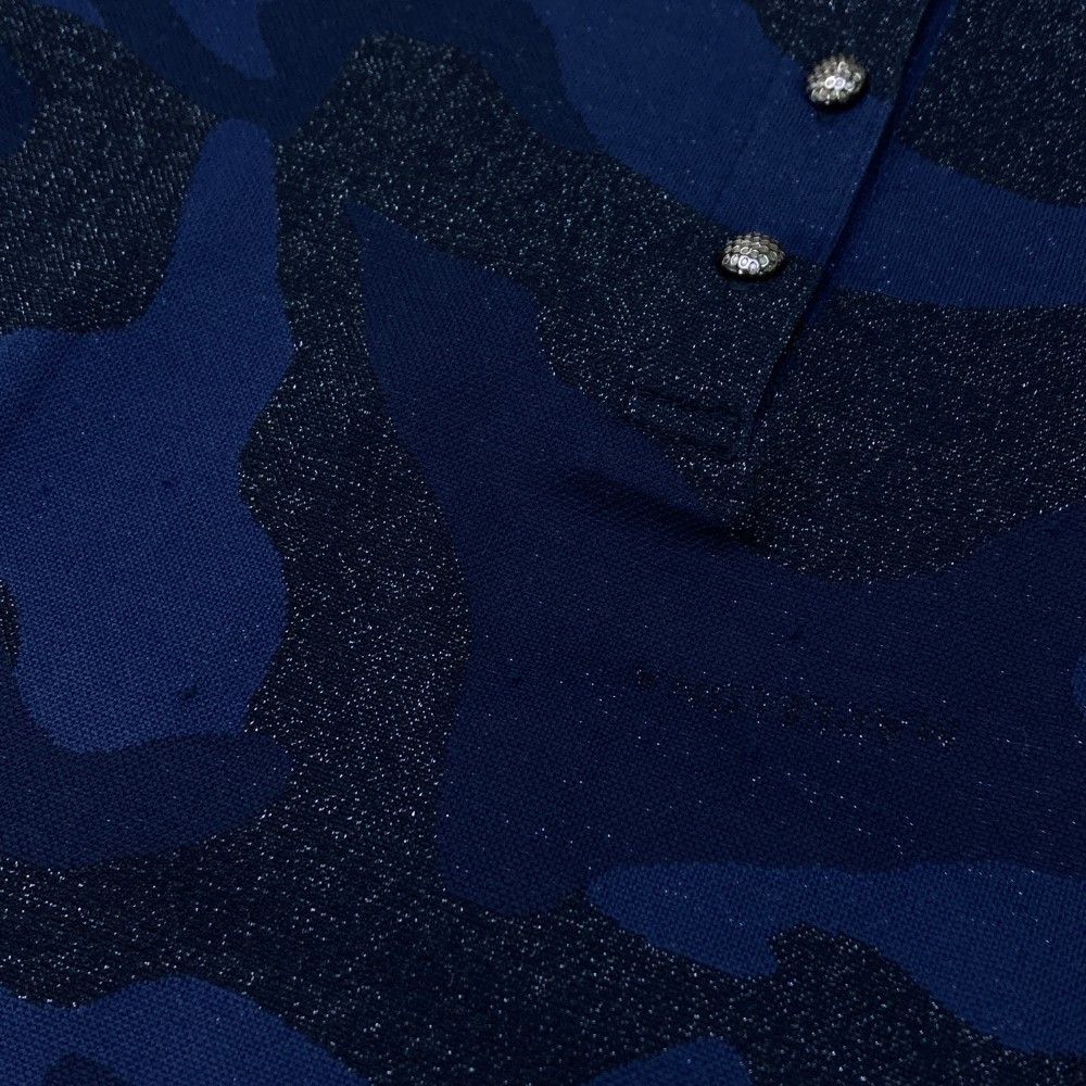 マークアンドロナ　迷彩ポロシャツ レディース MARK&LONA 【超美品】マークアンドロナ 半袖ポロシャツ ピンク