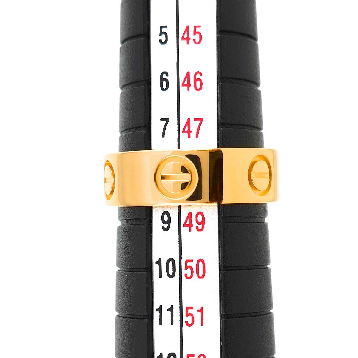 カルティエ Cartier ラブ #48 リング K18 YG イエローゴールド 750  