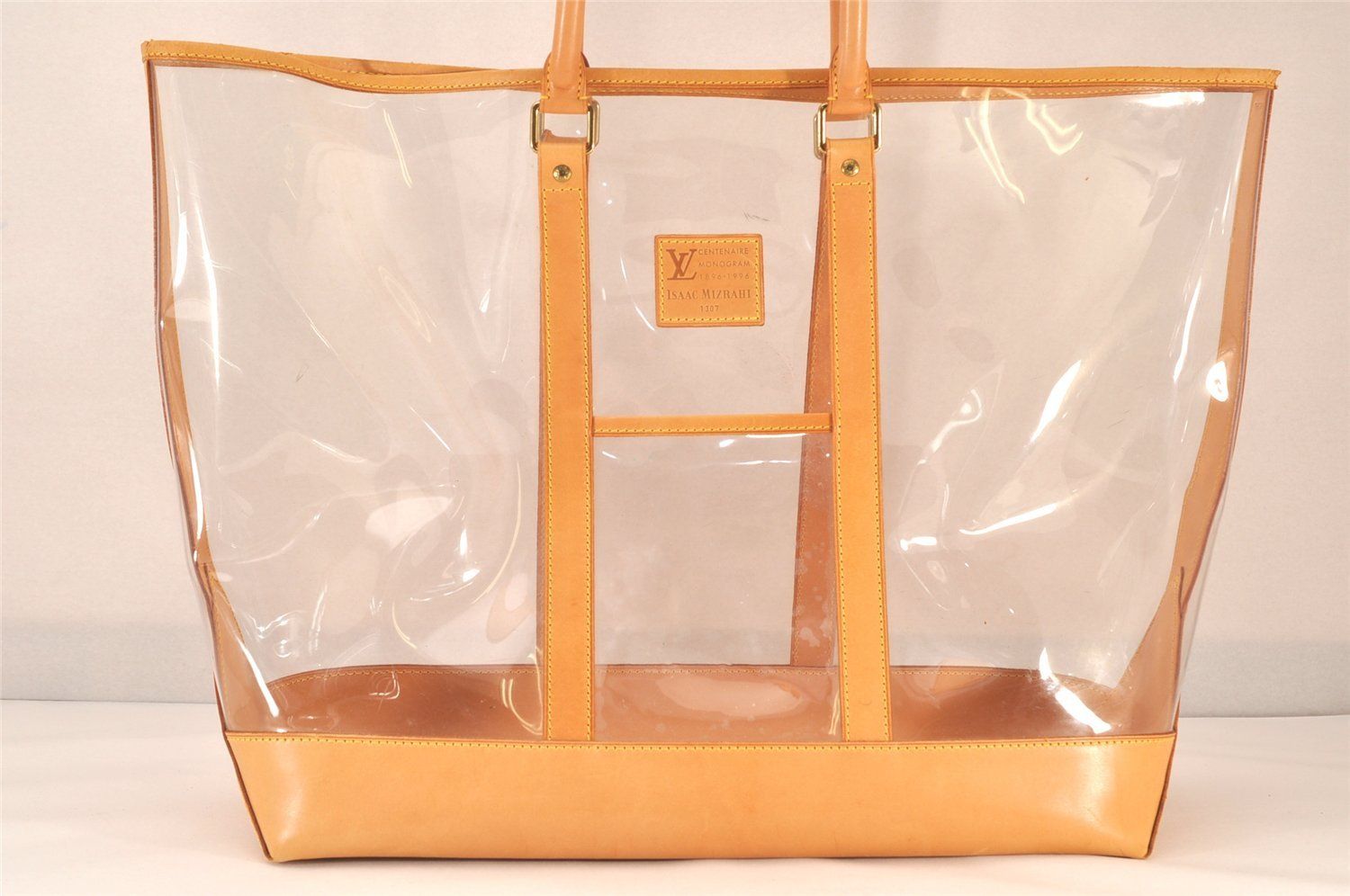 LOUIS VUITTON ルイヴィトン セブンデザイナーズ アイザック ミズラヒ トートバッグ M99027 クリア 1996N