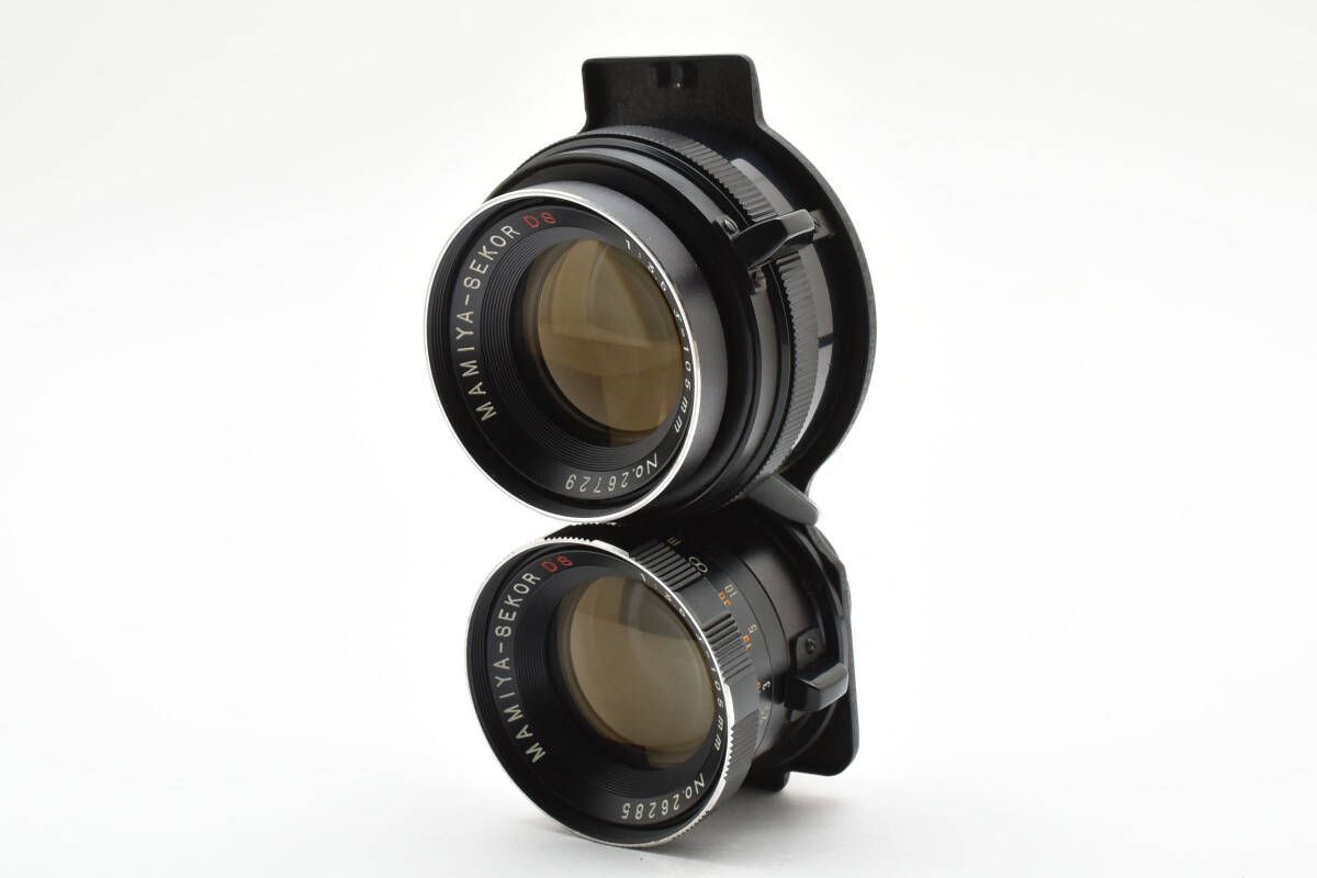 上品 マミヤ MAMIYA-SEKOR DS 105mm F3.5 ブルードット 中判レンズ 二眼レフ 3280W0988 012