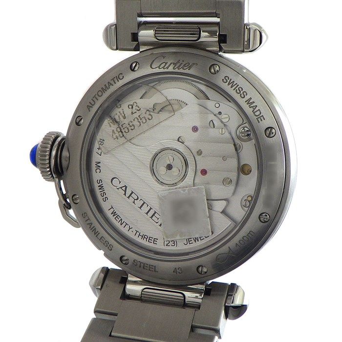 カルティエ Cartier 腕時計 パシャ ドゥ カルティエ WSPA0031 裏スケ