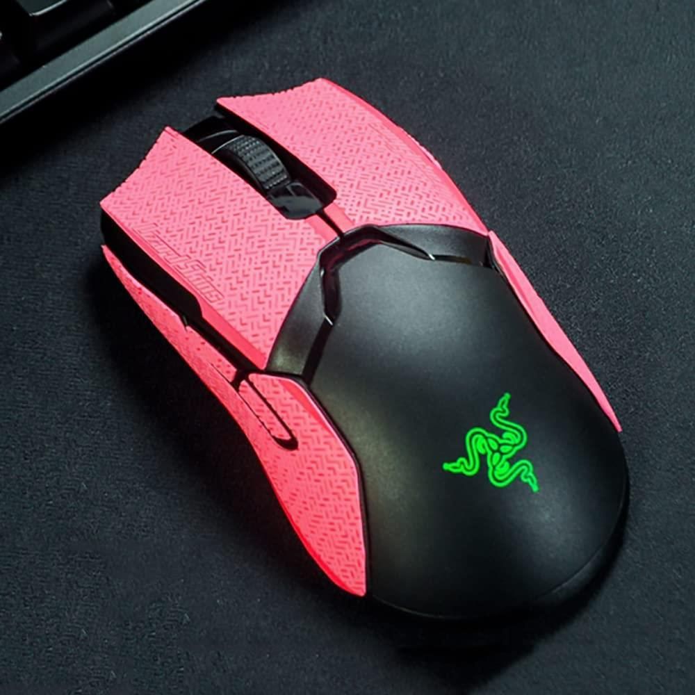 Viper Mini_E型 Sikai スリップテープ ゲーミングマウス用 for Razer Viper Miniに適用 レイザー マウス viper MINIアンチカット済 DIY粘着 滑り止め 極薄 0.5mm 優れる吸水性 グリップテープ Razer