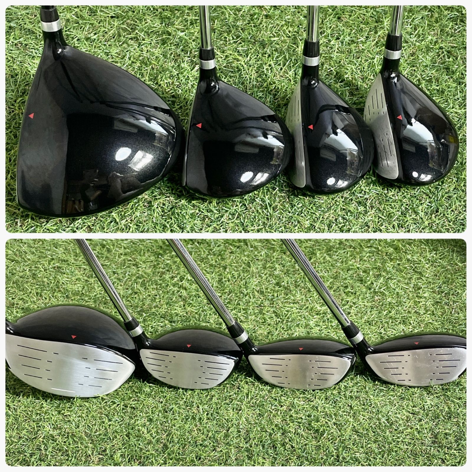 貴重レフティ】Titleist TOP FLITE ゴルフクラブセット 10本 SR