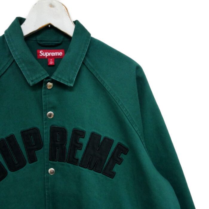 Supreme Arc Denim Coaches Jacket M グリーン Supreme Arc Denim Coaches Jacket (SS25) - $188