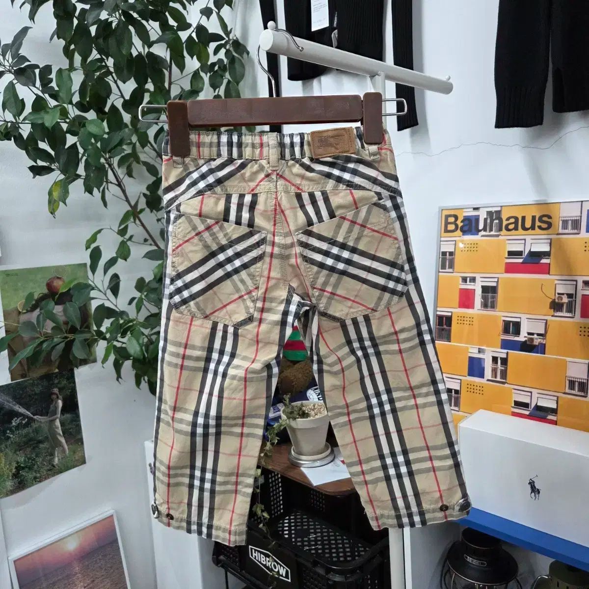 バーバリー 2y 92cm ポロシャツ ノバチェックパンツ セット