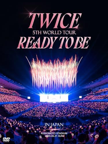 TWICE 5TH WORLD TOUR READY TO BE in JAPAN 初回 盤DVD 特典なし