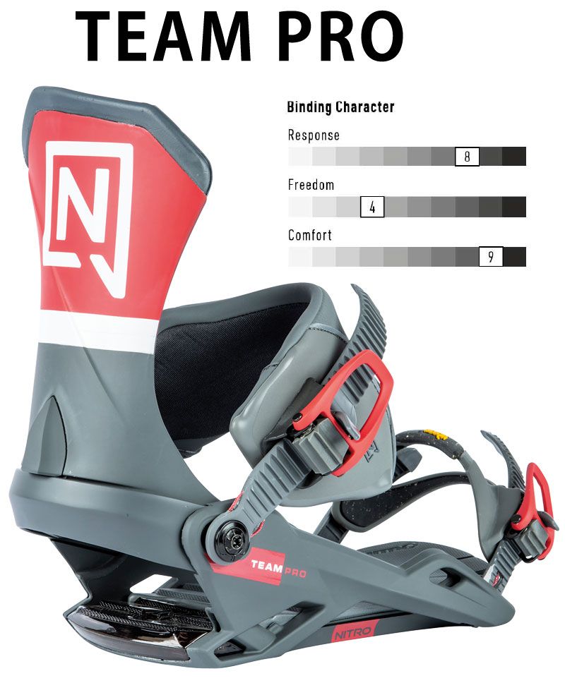 NITRO TEAM スノーボード バインディング 22-23