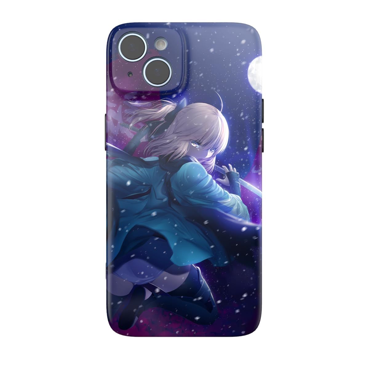 【新着商品】THE DREAMY LIFT iphone ケース カバー アニメ 漫画 沖田 セイバー fate かわいい 綺麗 萌え 人気 グッズ スマホケース (沖田1 iphone 15)