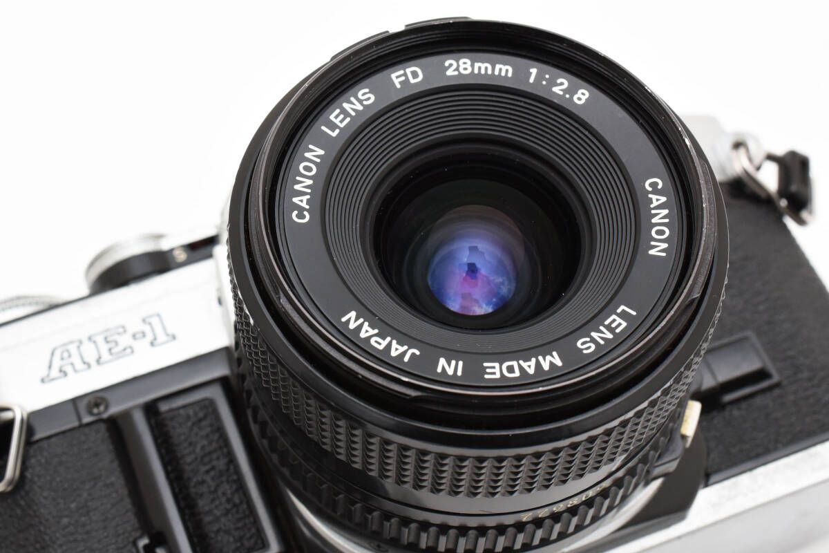☆訳あり大特価☆ キヤノン CANON AE-1 + NEW FD 28mm F2.8 #1803W005