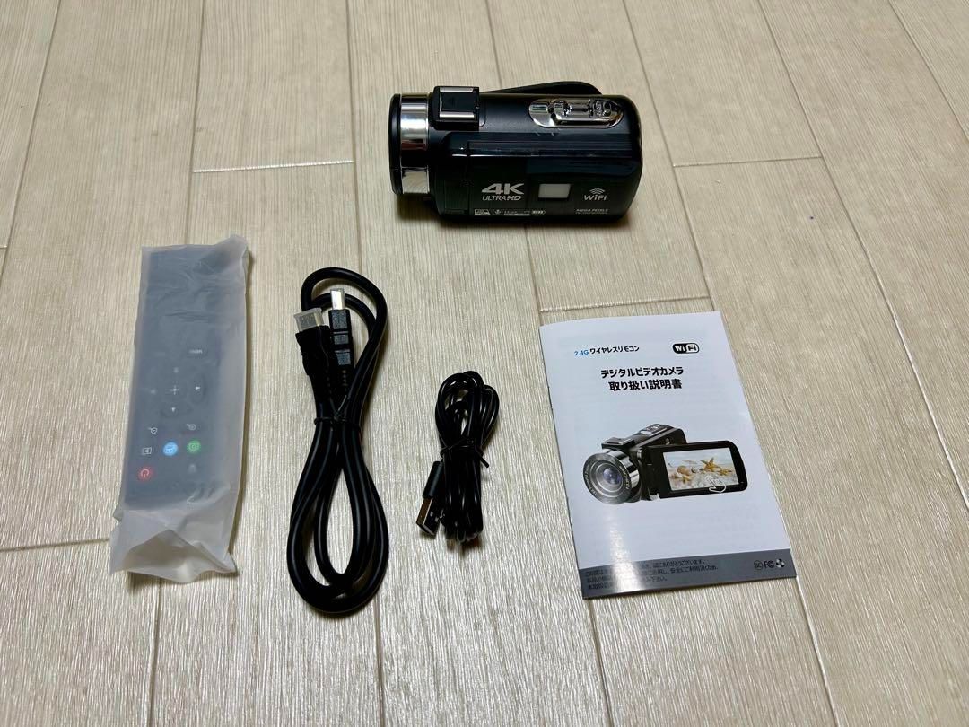 ビデオカメラ 4K 4800万画素 18倍デジタルズーム Wifi 71vS+wfpiPL._UF350,350_QL50_.jpg