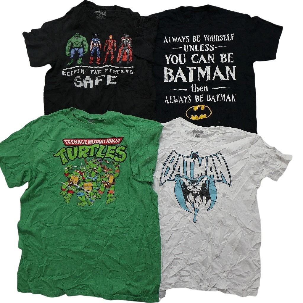古着卸 まとめ マーベル DCコミック 半袖Tシャツ 16枚セット