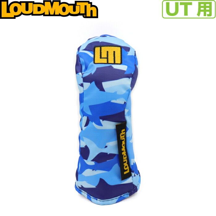 LOUDMOUTH ラウドマウス ユーティリティ用ヘッドカバー　LM-HC0020/UT　Sharkamo（199）シャーカモ