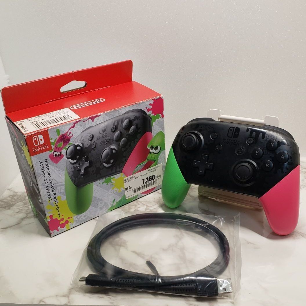 Nintendo Switch 純正品 プロコン スプラトゥーン2