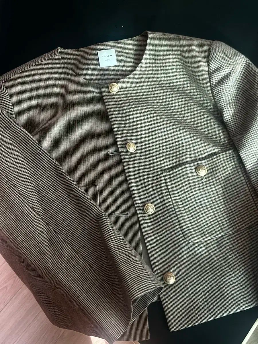 샵엠 shopm シエナ ジャケット ベージュ 36