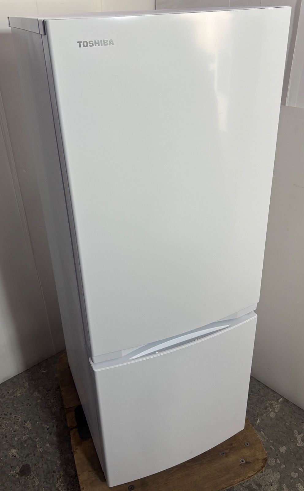TOSHIBA 2025年製 153L 冷蔵庫 GR-W15BS（W）