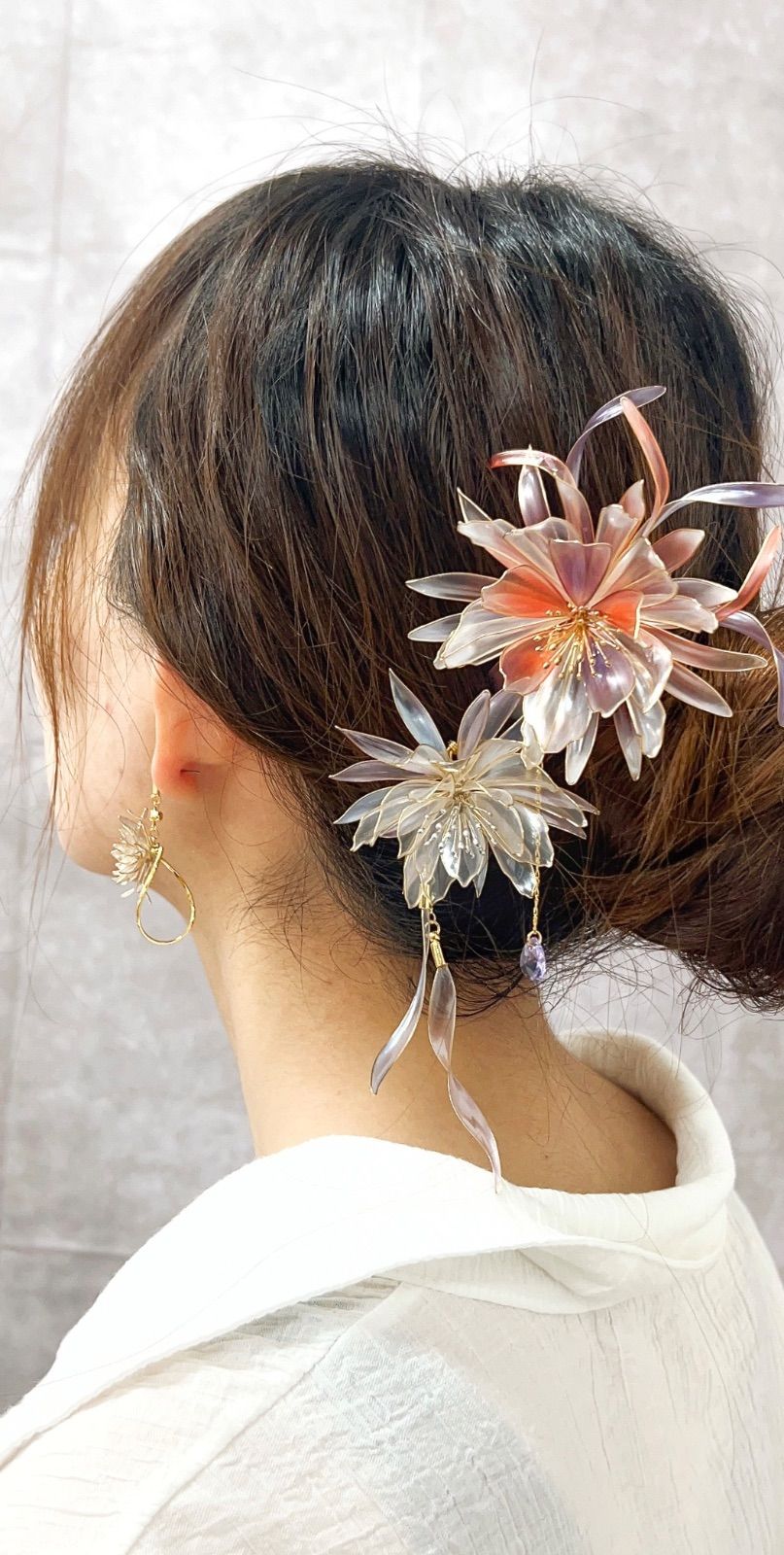 三代目板金屋】かんざし/花と四季 月下美人｜着物屋くるり 公式通販