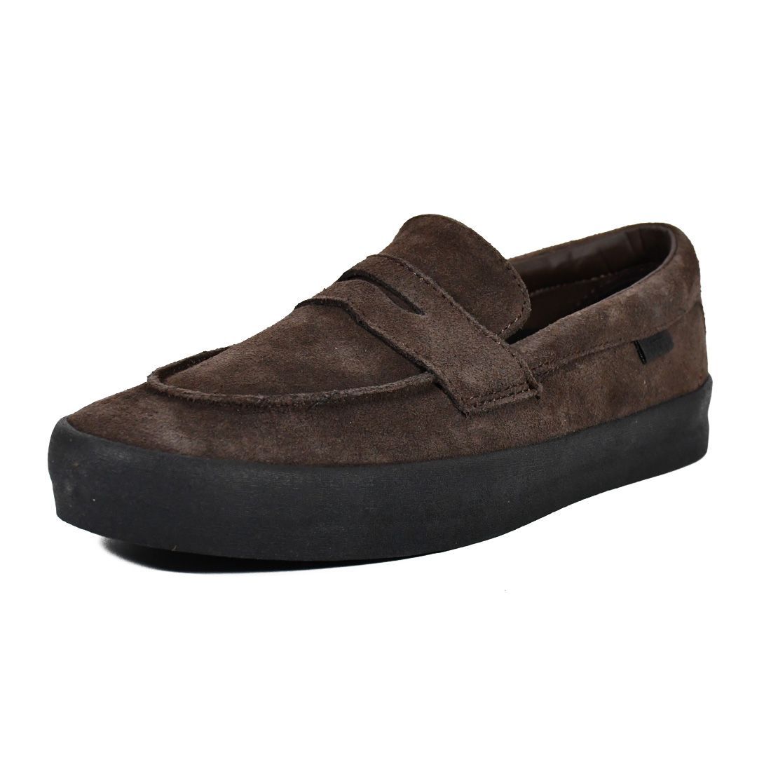 VANS ヴァンズ Skate Loafer スケート ローファー バンズ メンズ スリッポン ローカット スニーカー 普段使い カジュアル ストリート スケーター Suede Brown|Black ブラウン|ブラック VN000VA6Y49
