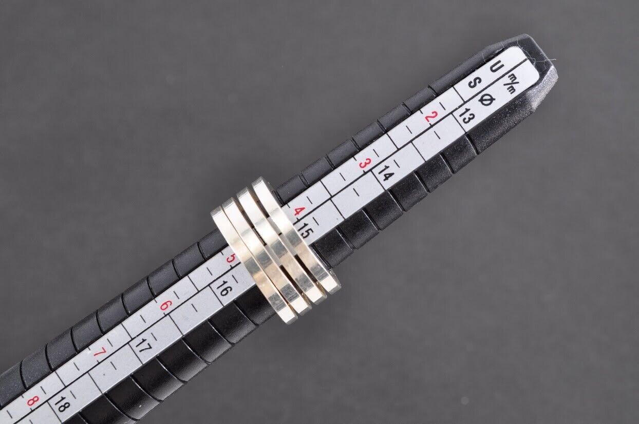 GUCCI グッチ 4連 シルバー リング SV925 ＃12 グッチ GUCCI リング 指輪 4連 SV925 12号 - メルカリ