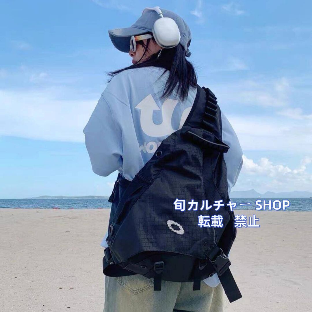 Y2K OAKLEY オークリー メッセンジャーバッグ ロゴ Y2K メンズ