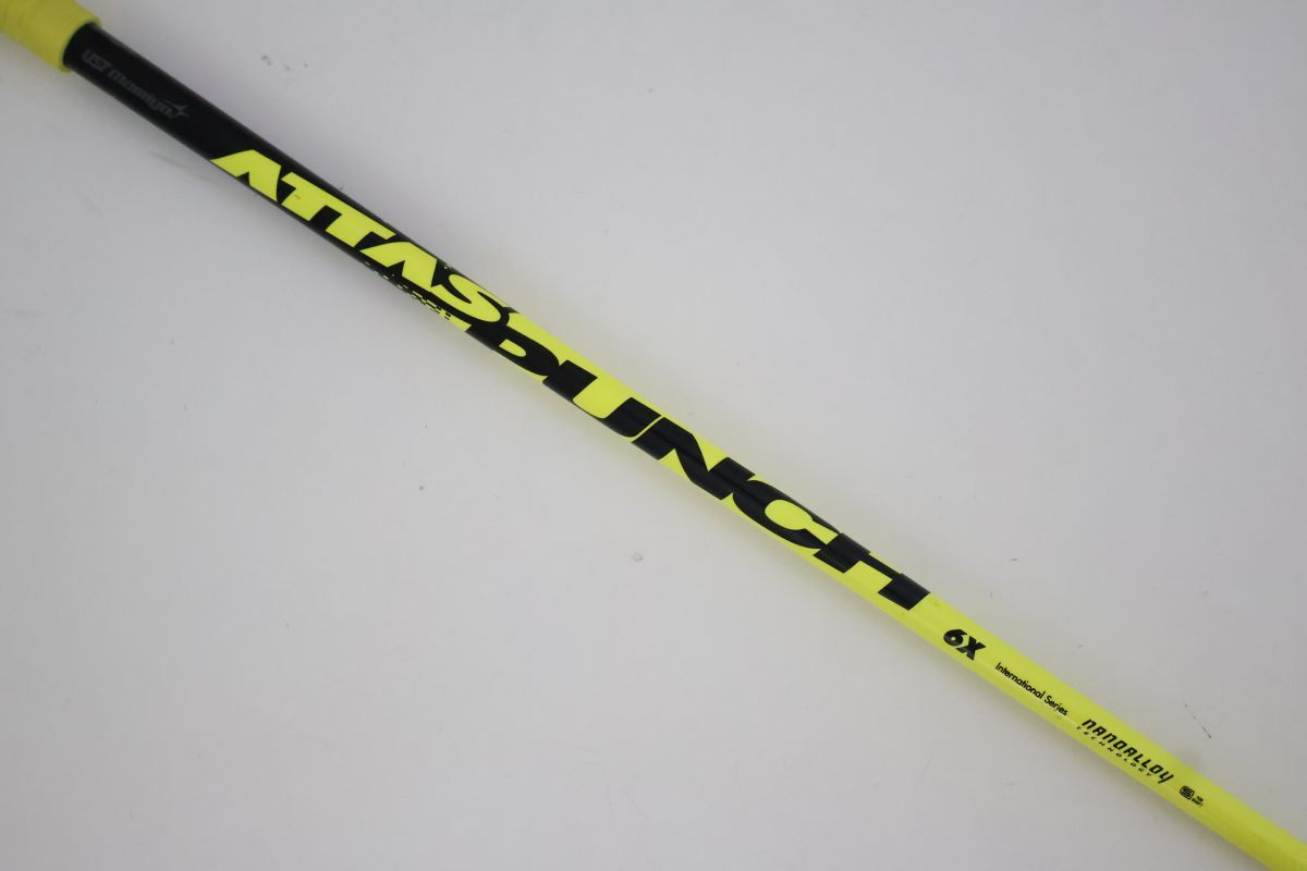 希少！ATTAS PUNCH パンチ 6S 1W 各種スリーブ+新品グリップ付
