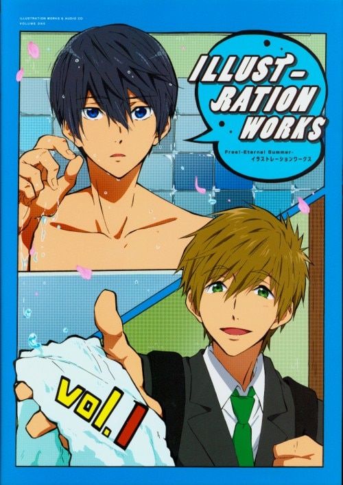京都アニメーション Free!-Eternal Summer- イラストレーションワークス *帯+CD付