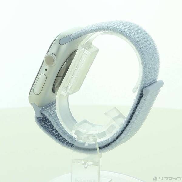 〔 品〕 Apple Watch Series 10 GPS 46mm シルバーアルミニウムケース ブルークラウドスポーツループ 251