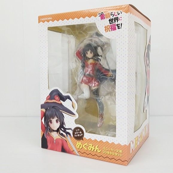 内箱未開封品☆この素晴らしい世界に祝福を！ めぐみん スニーカー文庫