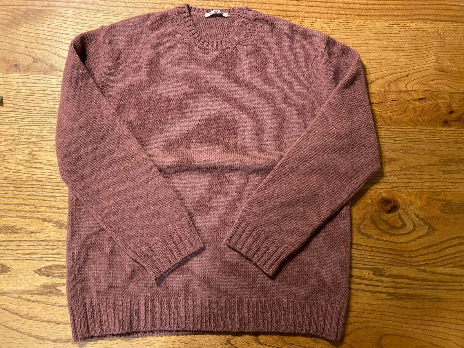 AURALEE】PURE SHETLAND WOOL KNIT - SHIN shops - メルカリ