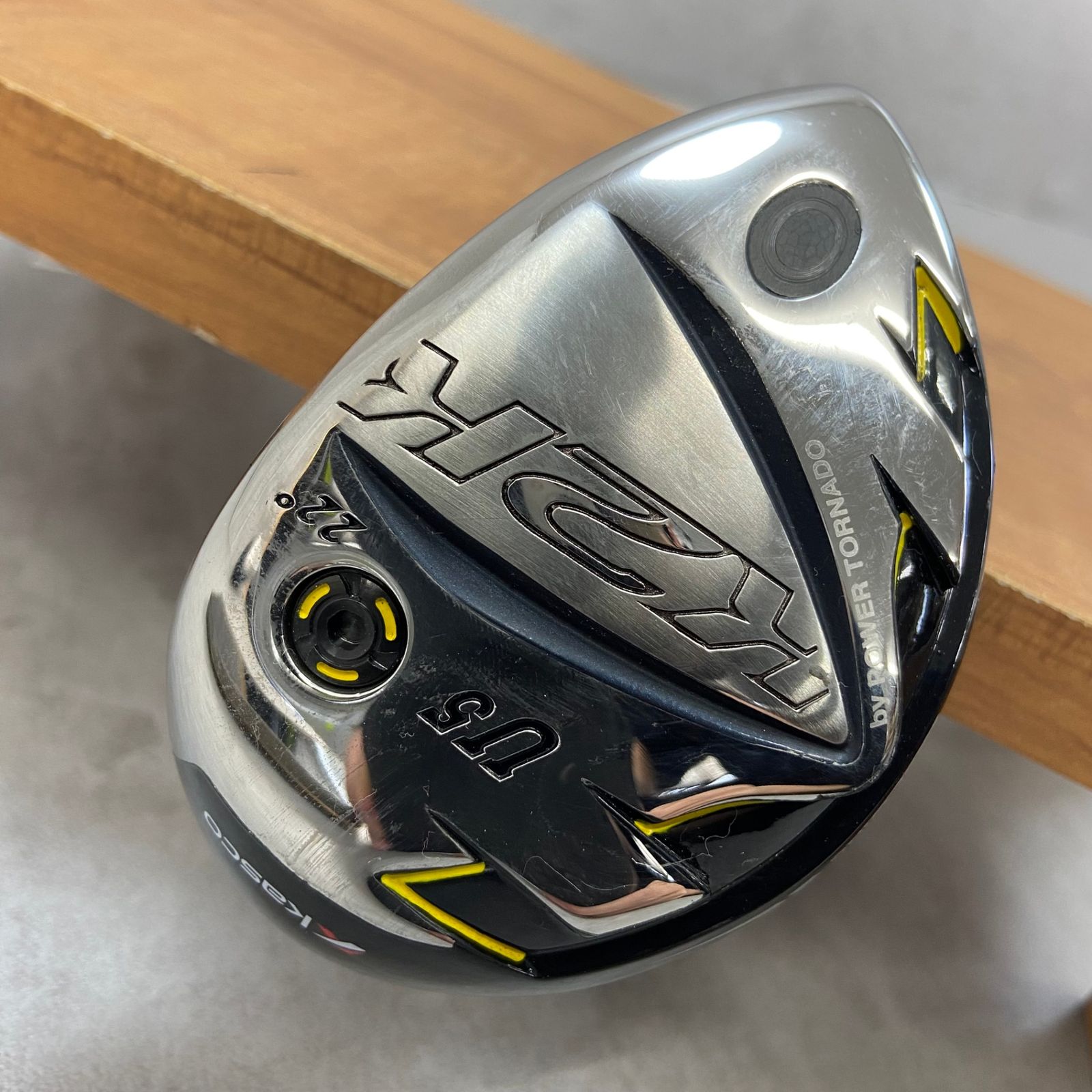 Kasco - Kasco　キャスコ　K2K　メンズゴルフ5U　カーボン　R　22°　右利き用　UT　ユーティリティー　39.5インチ　D-0　約340g Kasco キャスコ K2K メンズゴルフ5U カーボン R 22° 右利き用 UT
