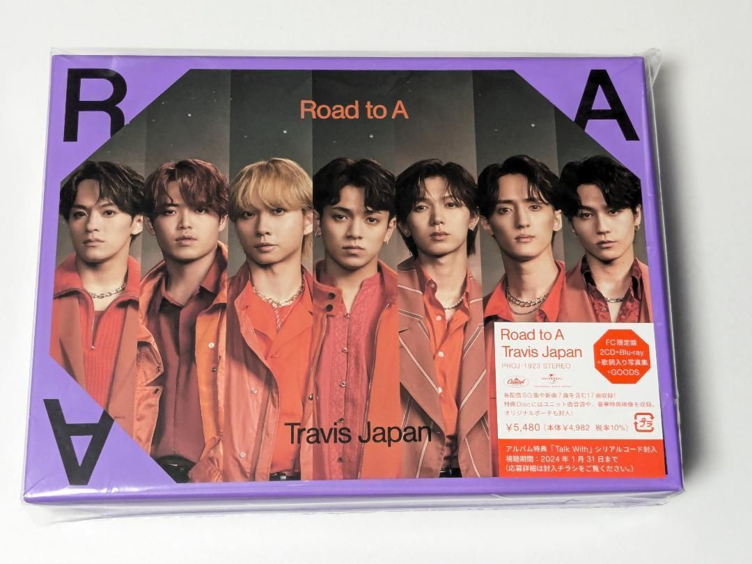 Travis Japan Road to A FC 盤 Blu-ray