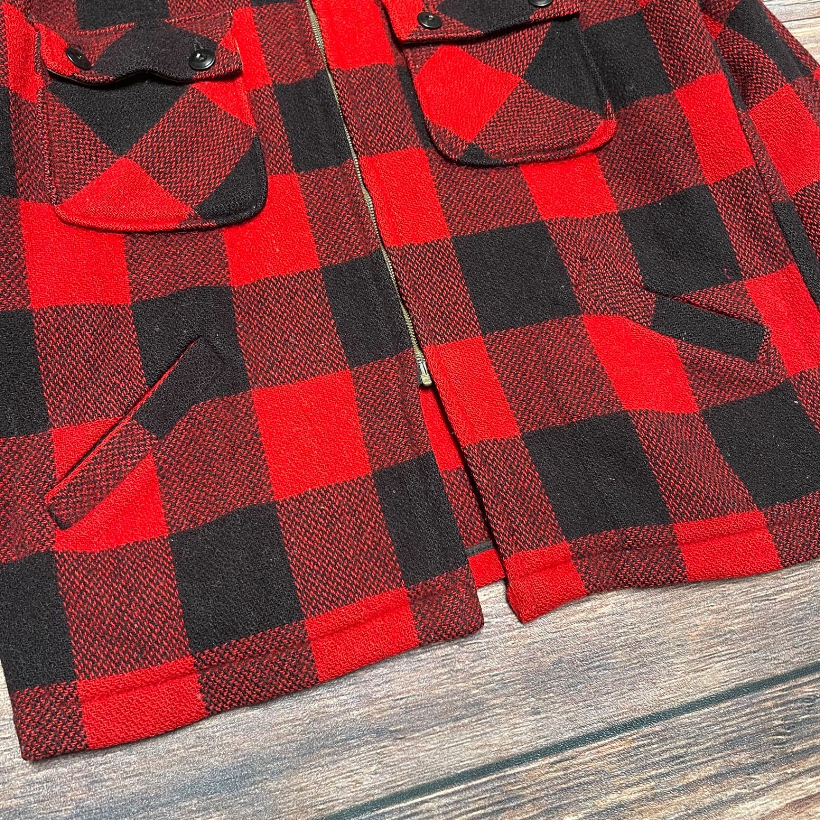 50's USA製 FIVE BROTHER ウールマッキーノジャケット - メルカリ