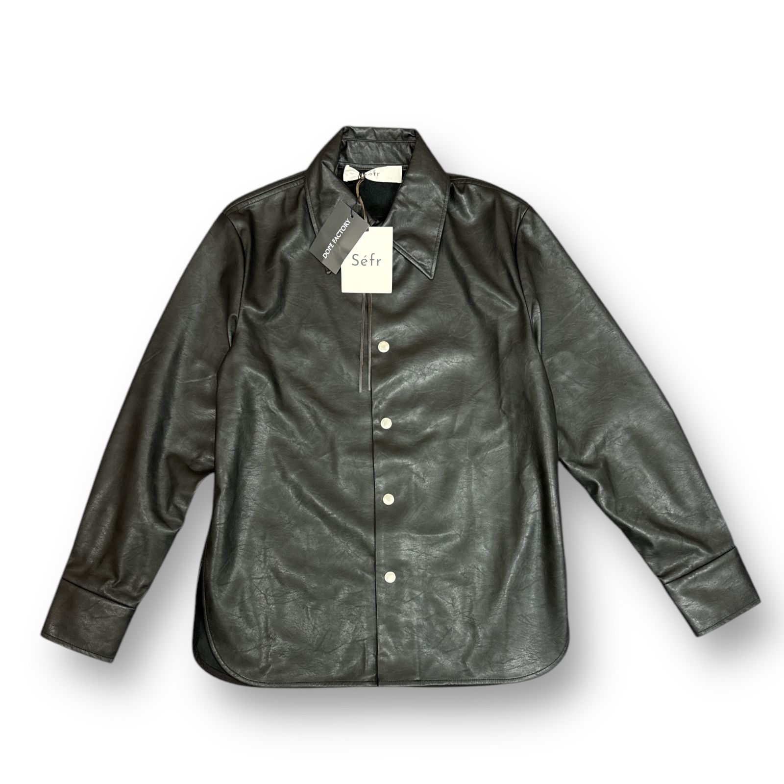 新品 Séfr RAINIER OVERSHIRT レーニアオーバーシャツ ヴィーガン