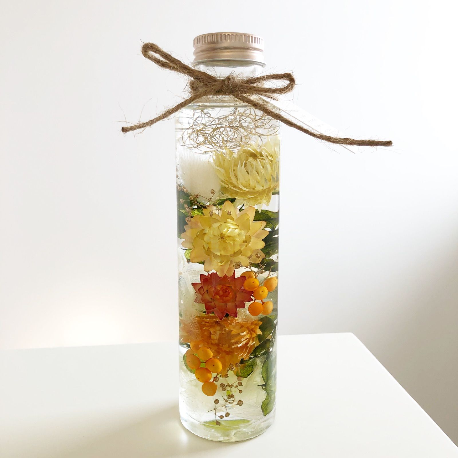 ハーバリウム～botanical flower～ ◇ハーバリウム 319 グリーンと