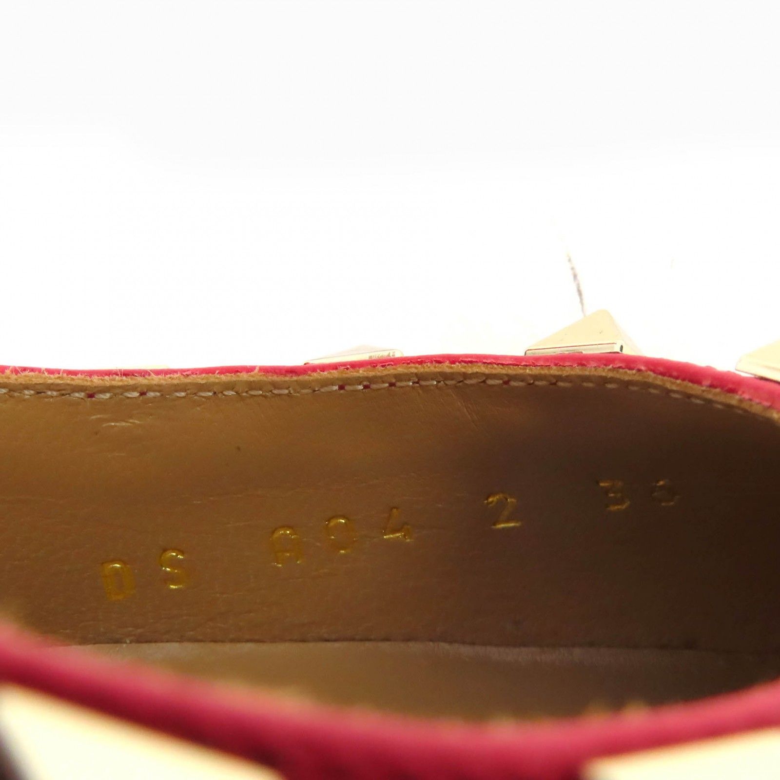 パンプス レッド