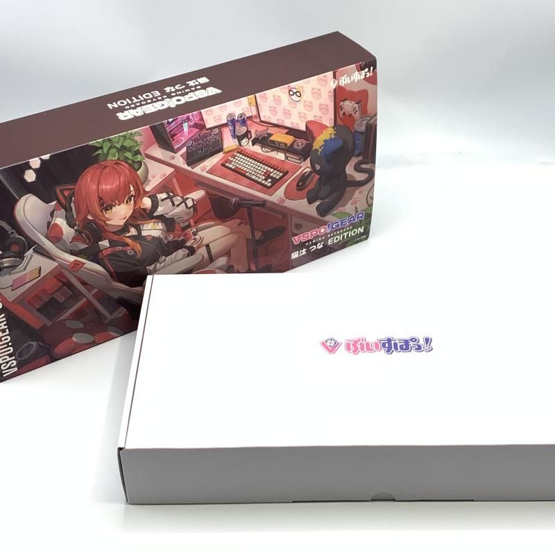 中古】開封）猫汰つなEdition VSPO! GEAR ゲーミングキーボード