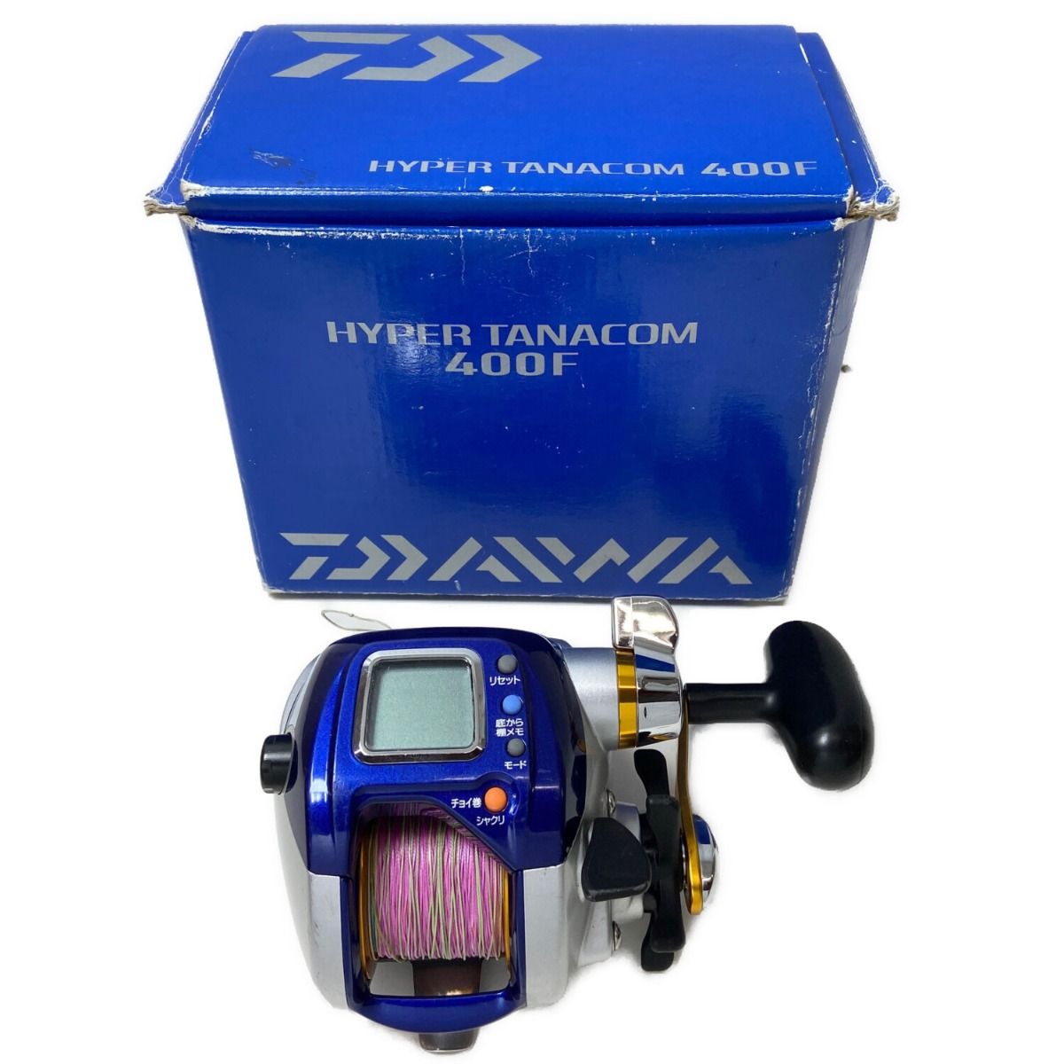 ΨΨDAIWA ダイワ ハイパータナコン 400F 801394 電動リール 箱付き