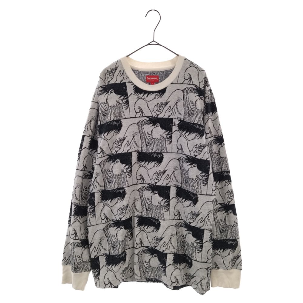 メンズsupreme akira jacquard l/s top m シュプリーム ...