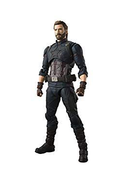 【中古】(未使用･未開封品)　S.H.フィギュアーツ アベンジャーズ キャプテン・アメリカ(アベンジャーズ/インフィニティ・ウォー) 約155mm PVC・ABS製 塗装済み可動フィギュア 6k88evb
