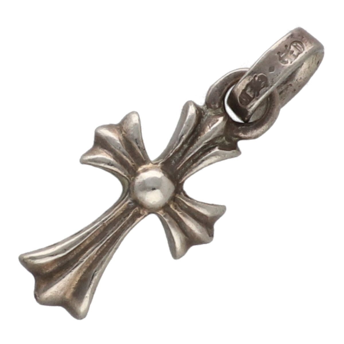CHROME HEARTS クロムハーツ ベイビーファットクロスチャーム SV925 シルバー ネックレス ペンダント トップ ベビー 24002576 RS