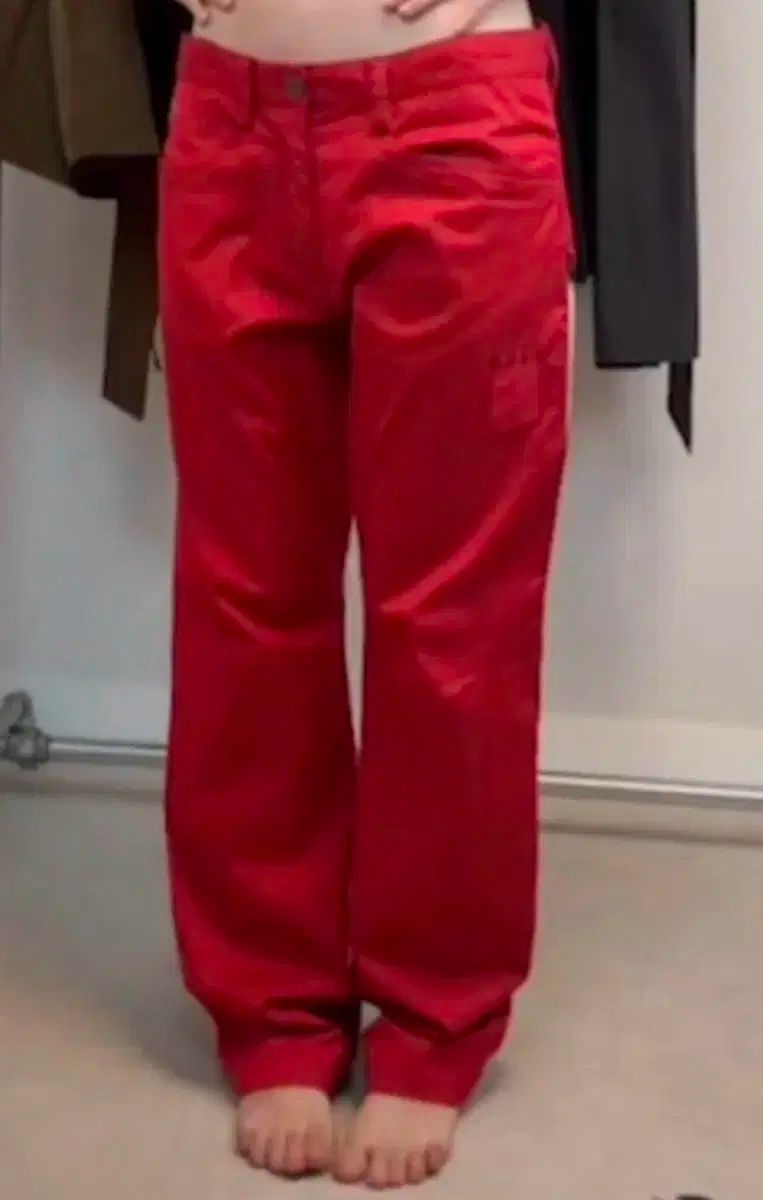 ヘンパーティー ヴィンテージ henparty OAKLEY パンツ レッド