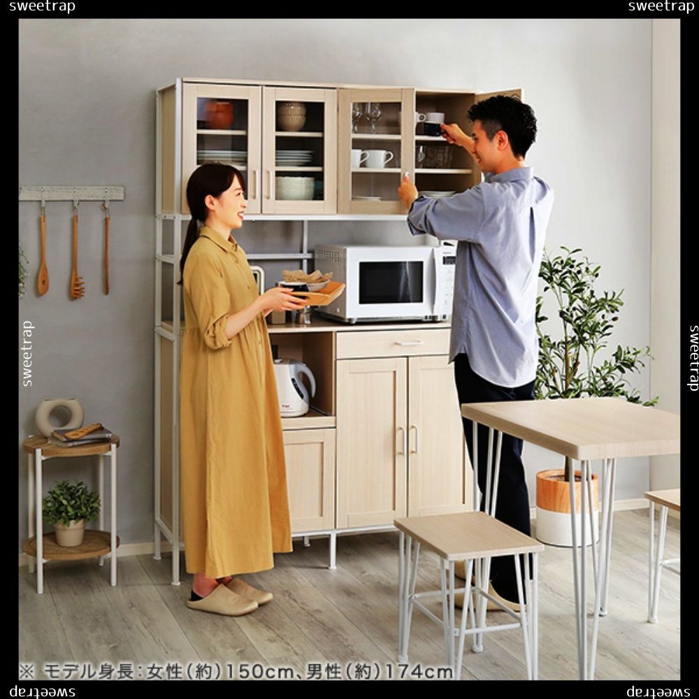 さわやかなオシャレレンジ台 Frais フレ S》さわやかなオシャレレンジ