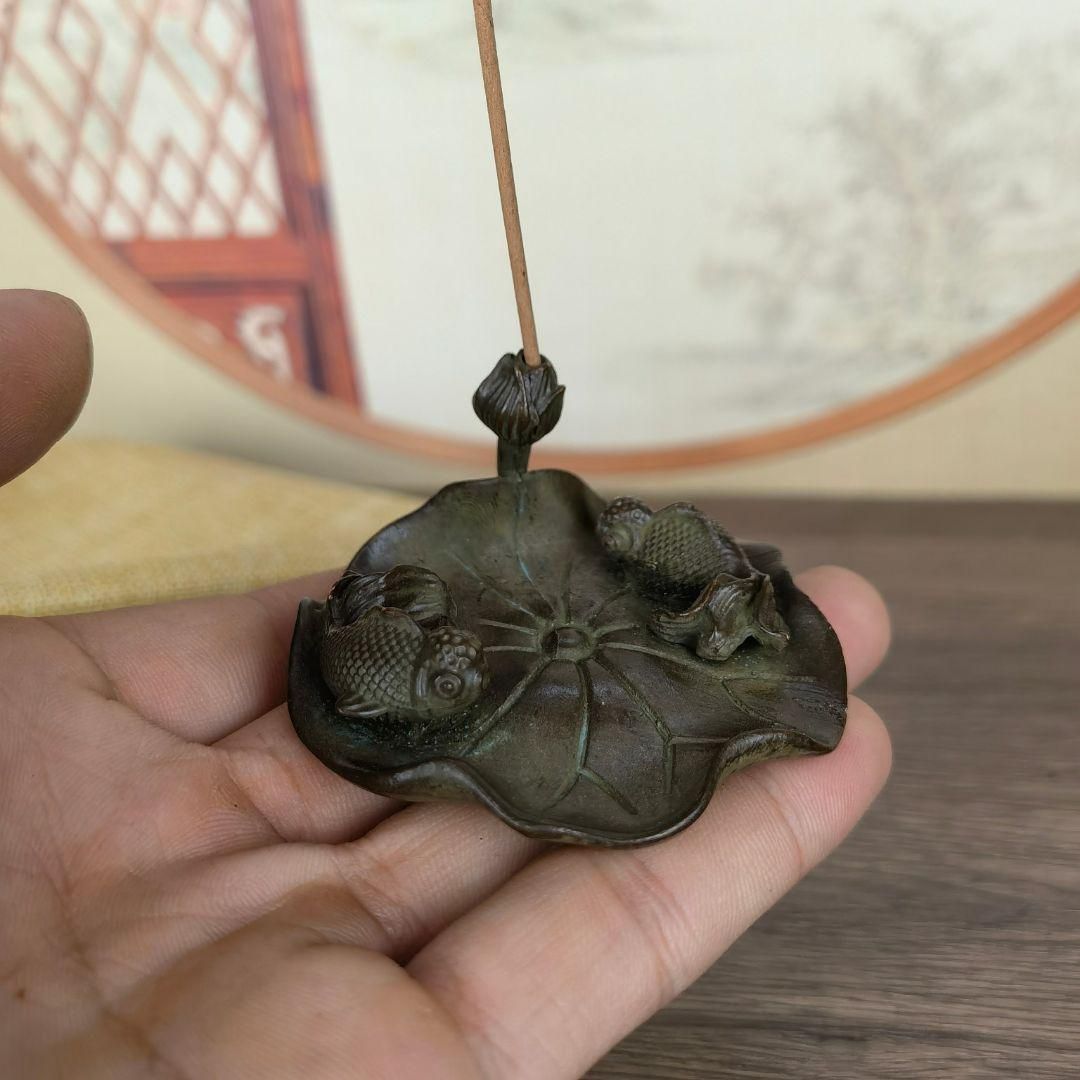 銅器 文房具 茶道具 重厚 極細工 工芸品 美術品 茶寵の置物 仏事 銅 細工 ? 文鎮 筆置け茶寵 装飾品工芸品 美術品 置物 - メルカリ